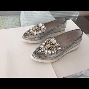 Miu Miu style bling Shoes